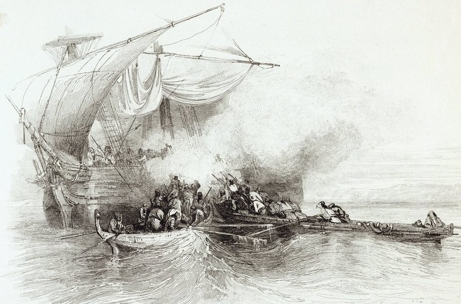 Pirates on the Aegean Sea